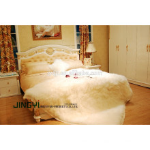 Wholesale Tibetan Mongolian Lamb Fur Skin Blanket